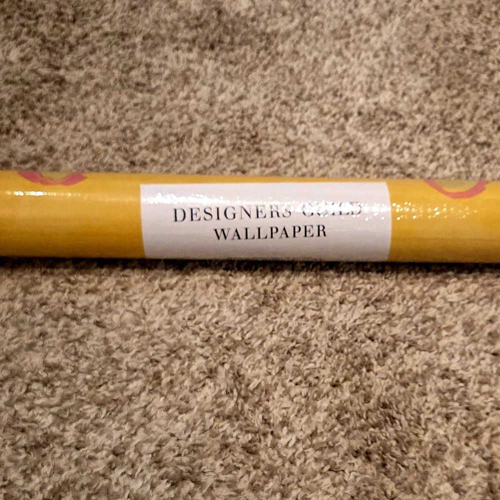 Designers Guild Yellow Wall Decor Wallpaper 5 ROLLS NIP